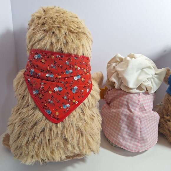 Beatrix PotterHedgehog Eden Plush Hortense Horatio Tiggy Winkle 1980s Vintage - Picture 8 of 16